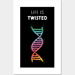 Biology Teacher DNA Researcher Scientist Laboratory Posters and Art